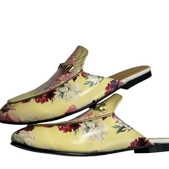 Calceo Yellow Bird Slip On Loafers Flats Sz EU 37 Sz 6.5 - Picture 6 of 9